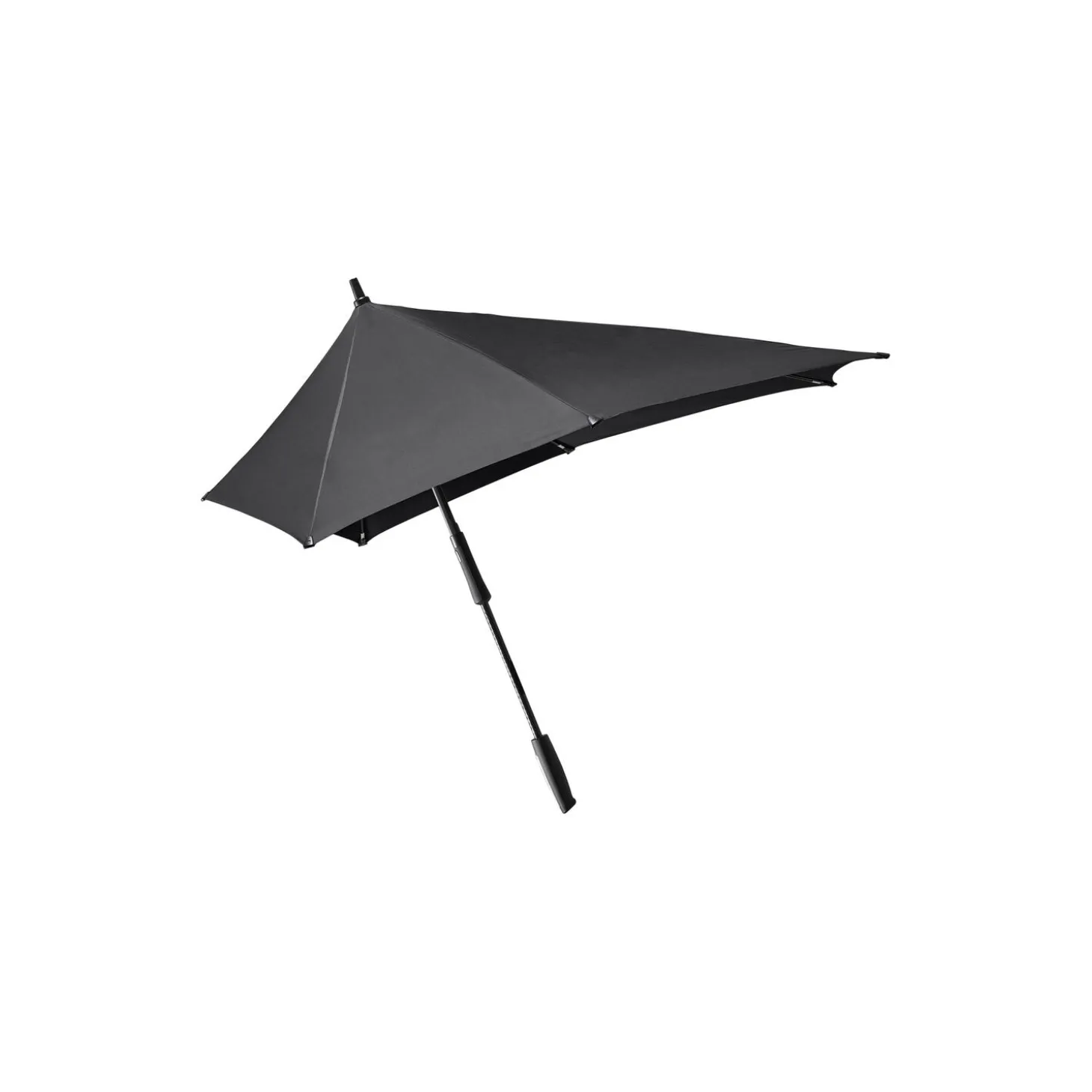 XXL stick storm umbrella, pure black