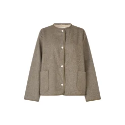 YarraLL Jacket LS, dark mokka