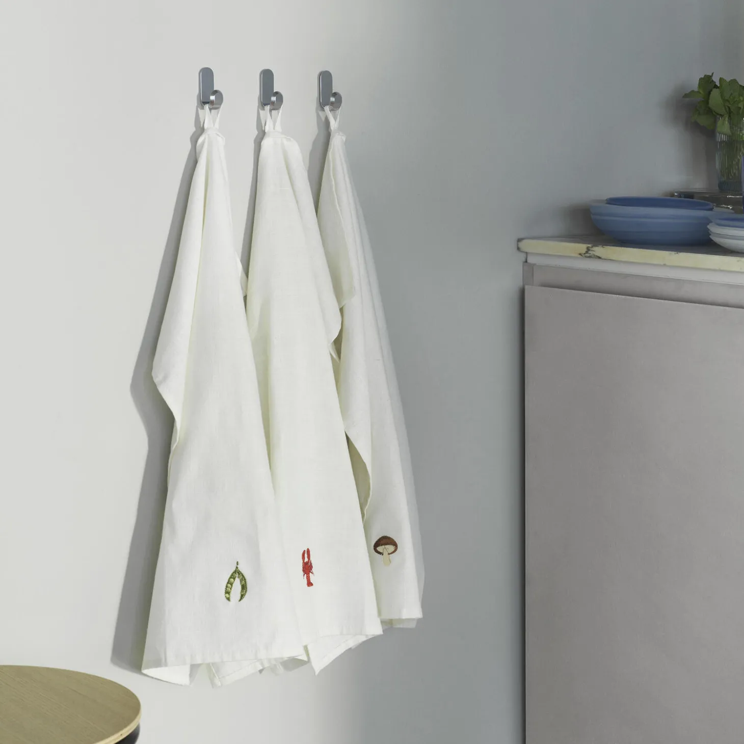 Yummy viskestykke, peas