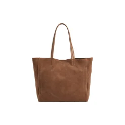ZarahMBG Shopper Suede, chestnut