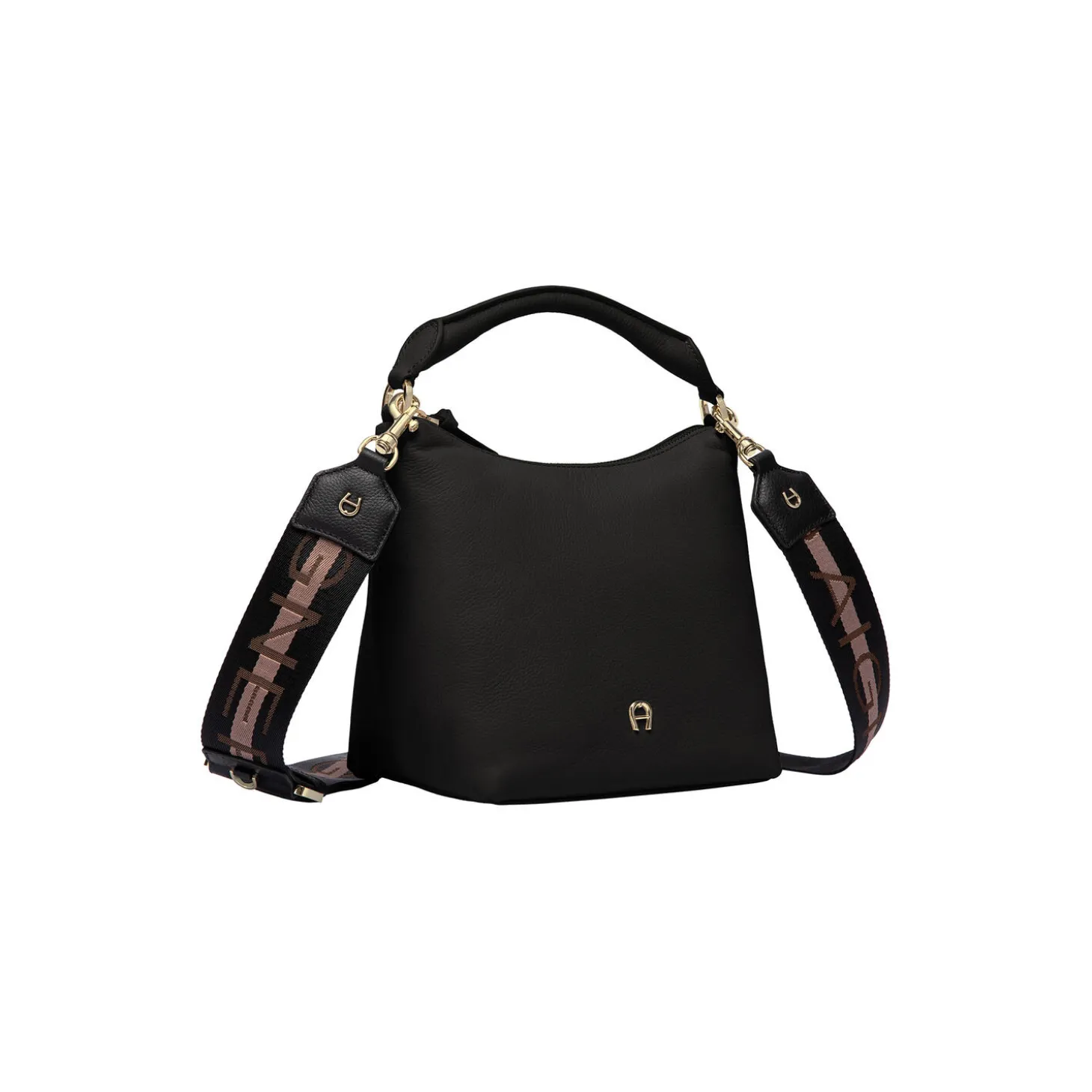 Zita S Hobo-Bag, black coloured